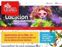 Tablet Screenshot of fiesta-mulhouse.com